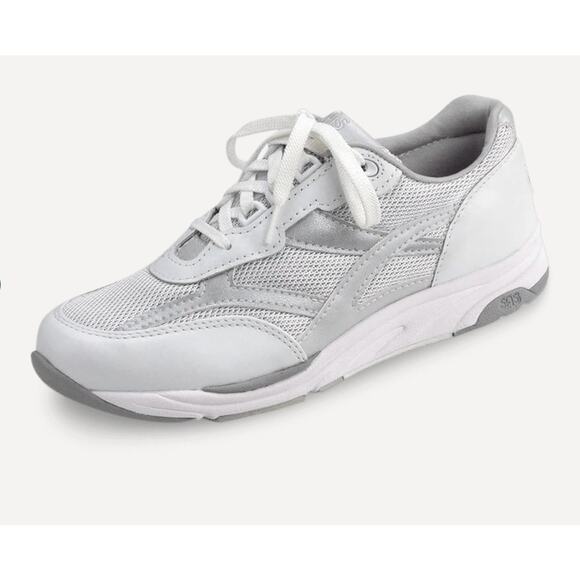 SAS Women's Tour Mesh Lace-Up Sneaker White/Silver Size 10.5 W3 Triple Wide NIB - Picture 14 of 14